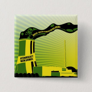 atomkraft abschalten 缶バッジ