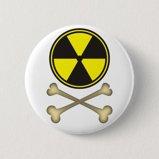 Atomkraft ist gefährlich 缶バッジ (正面)