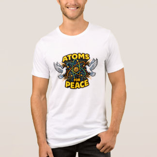 Atoms for Peace - レトロサイエンスとグローバルTシャツ トライブレンドTシャツ