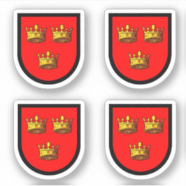 Atoned Arms of St. Etheldreda (Audrey) - 4-Up シール