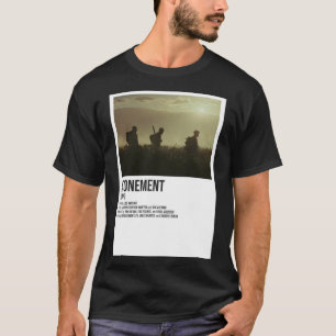 ATONEMENT戦争ポスター Tシャツ