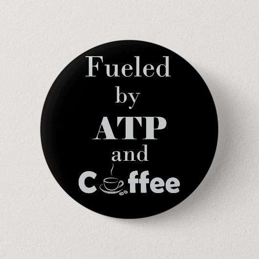 ATPとコーヒーで燃料を供給 缶バッジ (正面)