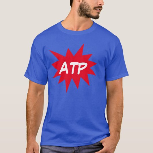 ATPのスーパーヒーローのワイシャツ Tシャツ (正面)