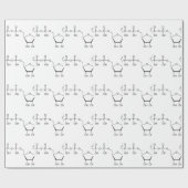 ATPの分子 ラッピングペーパー (フラット)