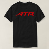 ATR航空機 Tシャツ (デザイン正面)
