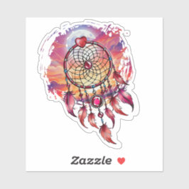 Atrapasueño al amanecer シール