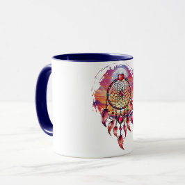 Atrapasueño al amanecer マグカップ