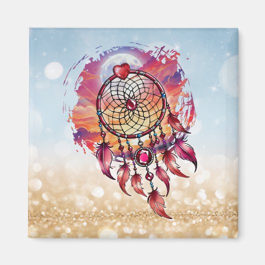 Atrapasueño al amanecer マグネット (正面)