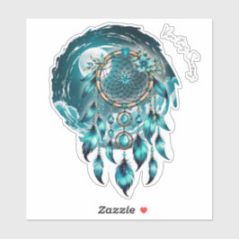 Atrapasueños bajo la Luna Llena  シール