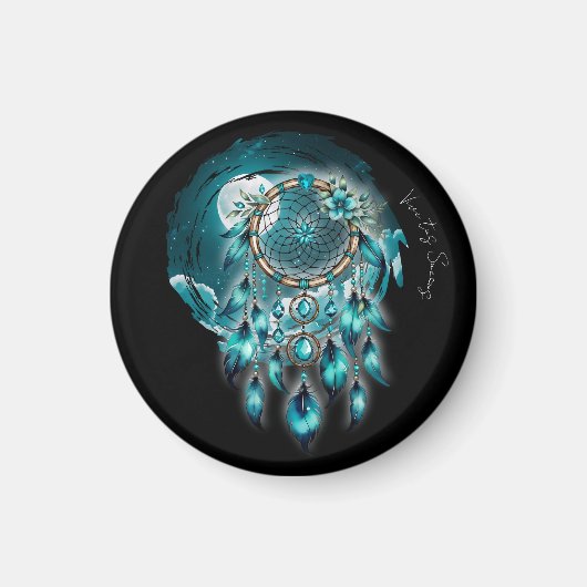 Atrapasueños bajo la Luna Llena  マグネット (正面)