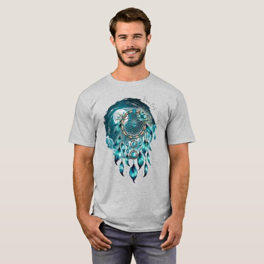 Atrapasueños bajo la Luna Llena  Tシャツ (正面フル)