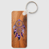 Atrapasueños corazón de Amatista キーホルダー (裏面)