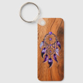 Atrapasueños corazón de Amatista キーホルダー (正面)