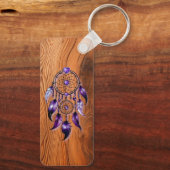 Atrapasueños corazón de Amatista キーホルダー (裏面)