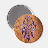 Atrapasueños corazón de Amatista マグネット (正面/裏面)