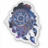 Atrapasueños en noche estrellada シール (正面)