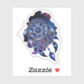 Atrapasueños en noche estrellada シール (シート)