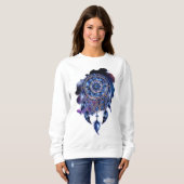 Atrapasueños en noche estrellada スウェットシャツ (正面フル)