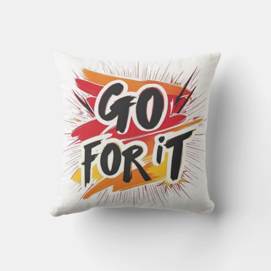 Atrévete – Go for it クッション (裏面)