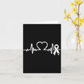 Atrial Fibrillation American Heart Disease Awarene カード (黄色い花)