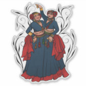ATSトライバルベリーダンサー シール (正面)