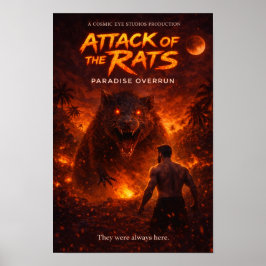 Attack of the Rats — Paradise Overrun ポスター