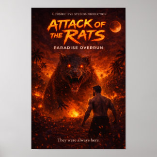 Attack of the Rats — Paradise Overrun ポスター