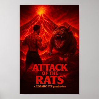Attack of the Rats Poster ポスター