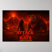 Attack of the Rats Poster ポスター (正面)