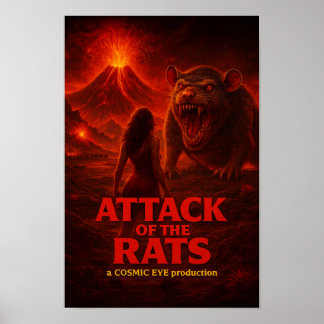 Attack of the Rats Poster ポスター