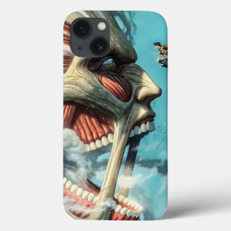 Attack on Titan Anime-インスパイア Phone Case: Epic Ti iPhone 13ケース