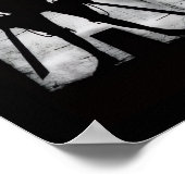 Attack on Titan AOT Silhouette Trio Grunge Poster ポスター (角)