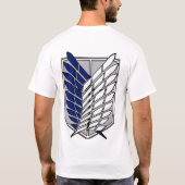 Attack on Titan, Logo T-Shirt Tシャツ (裏面)