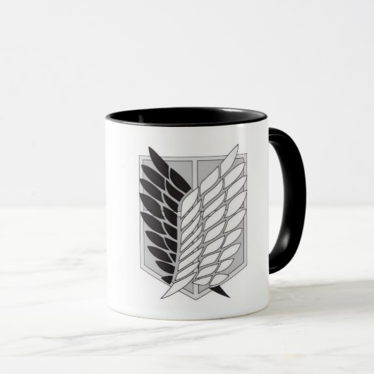 Attack on Titan Scout Regiment Wings of Freedom Em マグカップ (正面右)