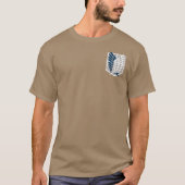 Attack on Titan Tシャツ (正面)