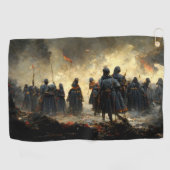 Attack the place ゴルフタオル (横)