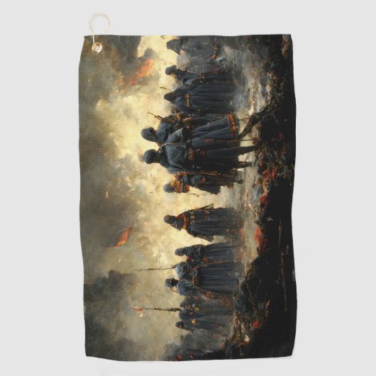 Attack the place ゴルフタオル (正面)