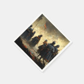 Attack the place スタンダードカクテルナプキン (角)