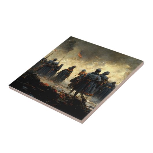 Attack the place タイル (側面)