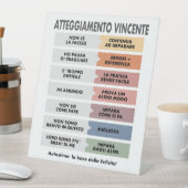 Atteggiamento Vincente 台座サイン (インサイチュ)