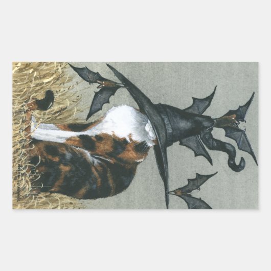 Attempted Burglary 長方形シール (正面)