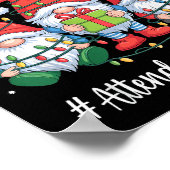 Attendance Clerk Gnome Everything Is Fine Funny Ch ポスター (角)