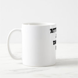 ATTENTION AUX DÉGÂTS DES OS - Jeux de mots コーヒーマグカップ