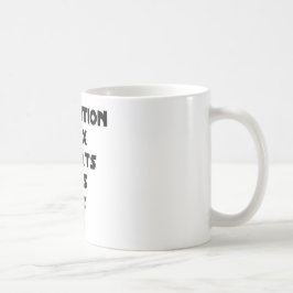 ATTENTION AUX DÉGÂTS DES OS - Jeux de mots コーヒーマグカップ