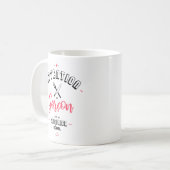 Attention ce garçon est un cuisinier génial コーヒーマグカップ (正面左)