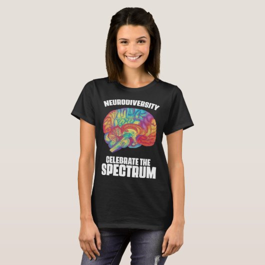 Attention Deficit Disorder Hyperactivity Neurodive Tシャツ (正面フル)