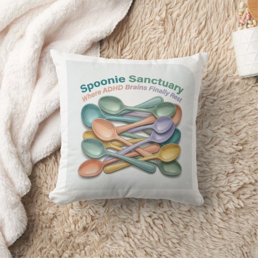 Attention Deficit Home Decor | Spoonie Sanctuary クッション (ブランケット)