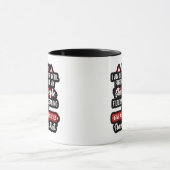 Attention Im Out Of Order Sarcastic Funny Gift マグカップ (中央)