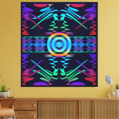 Attentive Eye to all Trends キャンバスプリント (インサイチュ (リビング))