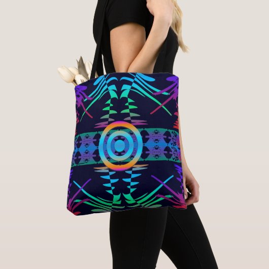 Attentive Eye to all Trends トートバッグ (クローズアップ)
